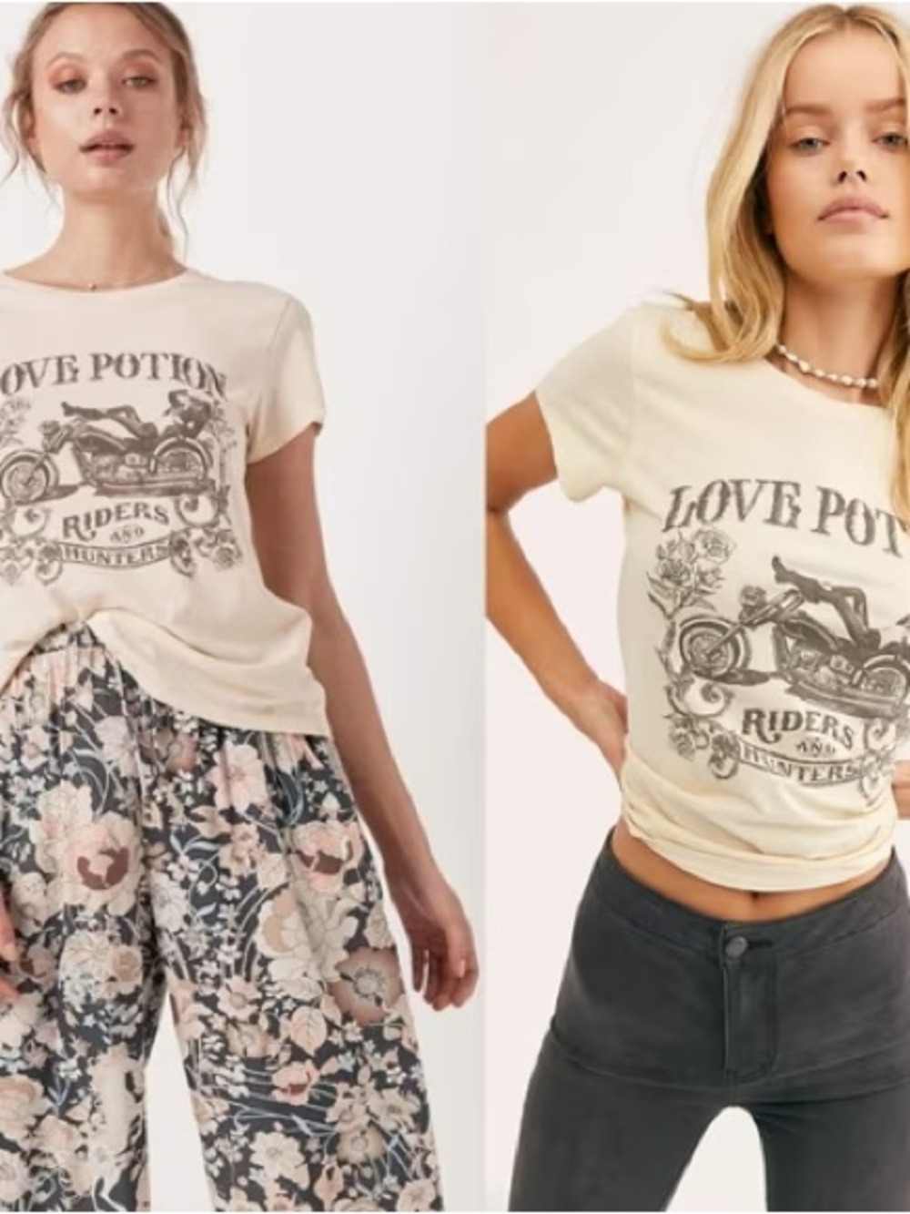 Spell & the Gypsy collective love potion motorcycle T-shirt - M NWT
